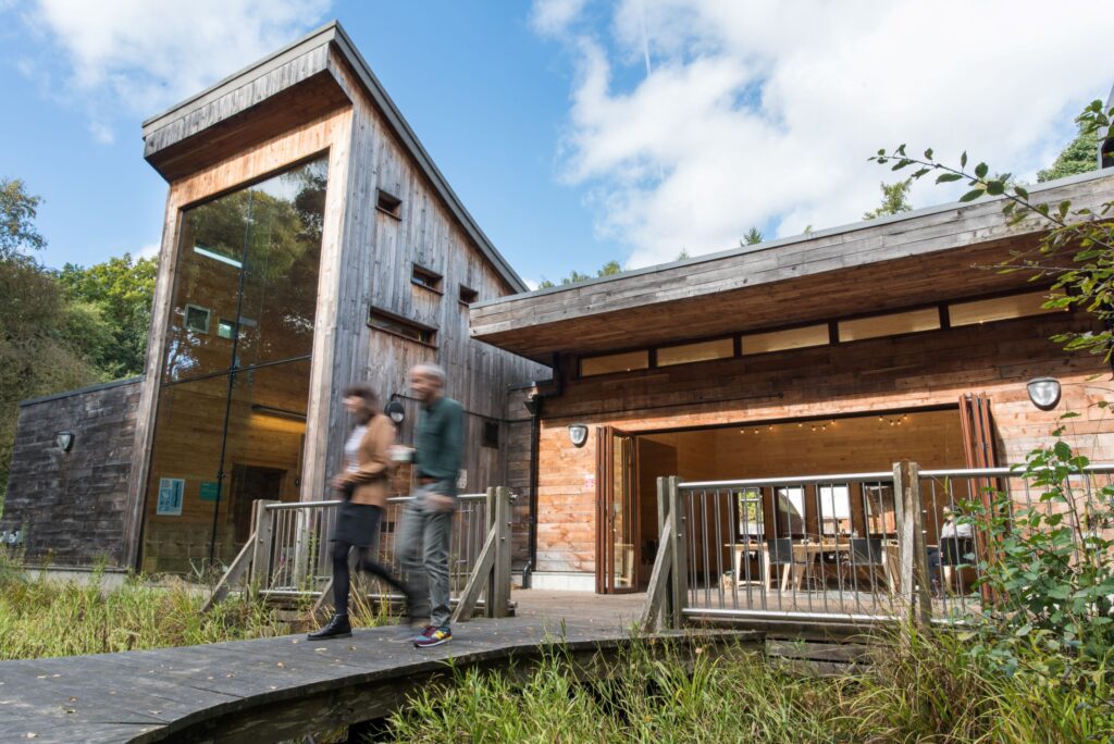 Exclusive outdoor and indoor meeting and away day space overlooking the woods