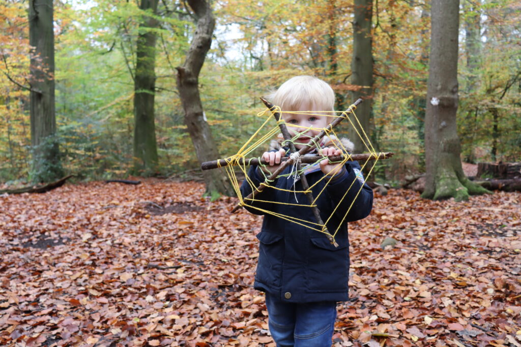 Wildplay school holiday activities run by The Wildlife Trust at Ecclesall Woods